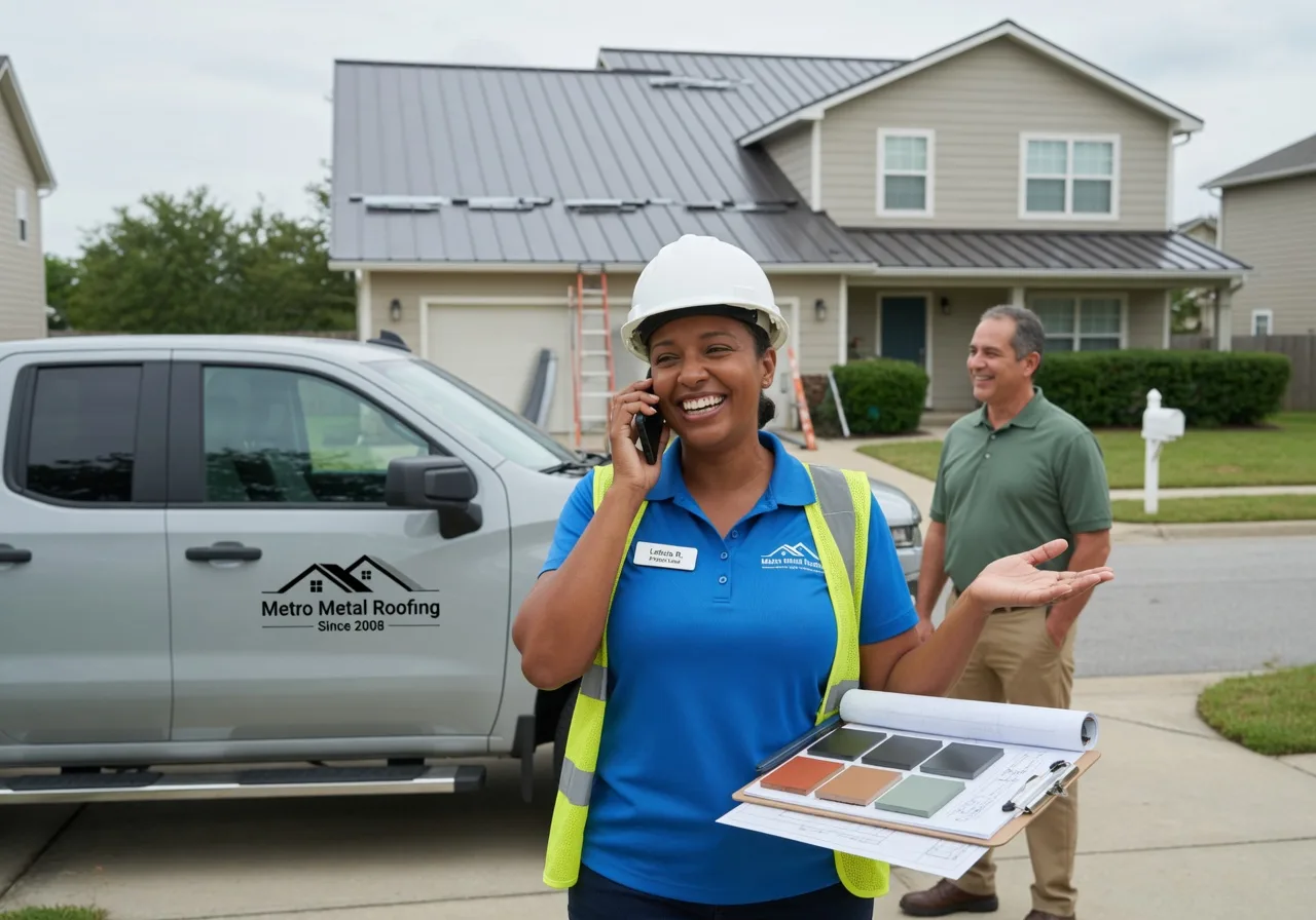 Storm Damage Metal Roof Repair in Loganville, WI